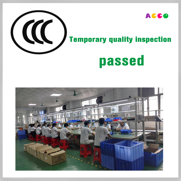 ACCO pasó la inspección temporal de CQC