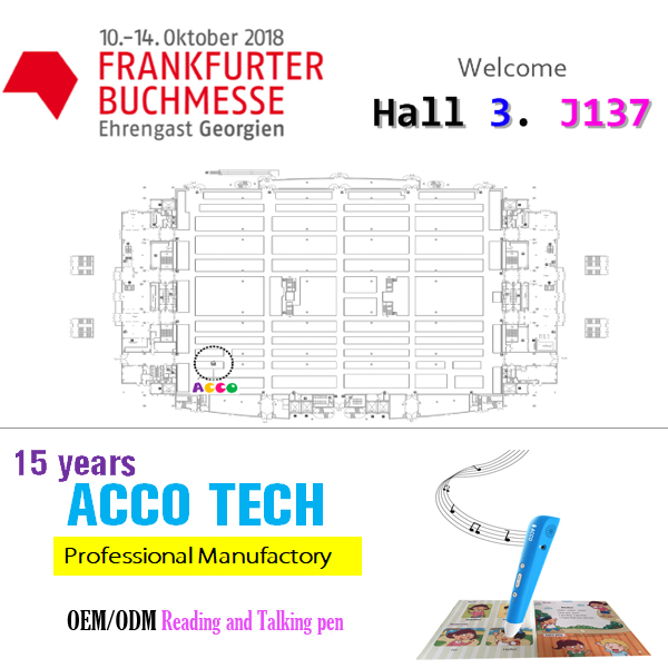 ACCO TECH Bandhiga Frankfurter Buchmesse, Oct. 10-14, 2018